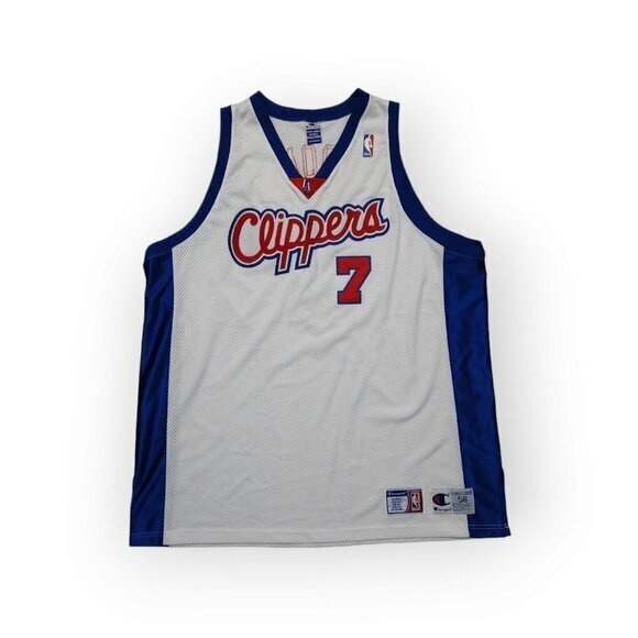 Vintage Champion Los Angeles Clippers Lamar Odom Jersey Size‎ 56 - Picture 1 of 7